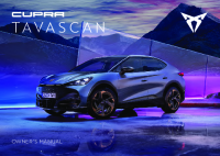 CUPRA TAVASCAN - Owners manual 2024